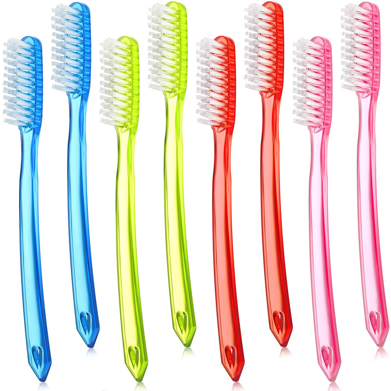 [Australia] - Extra Hard and Firm Toothbrush Huge Head Toothbrush Full Head Toothbrush Manual Toothbrush for Cleaning Tooth Stain Tooth Whitening Teeth Toothbrush (8) 8 