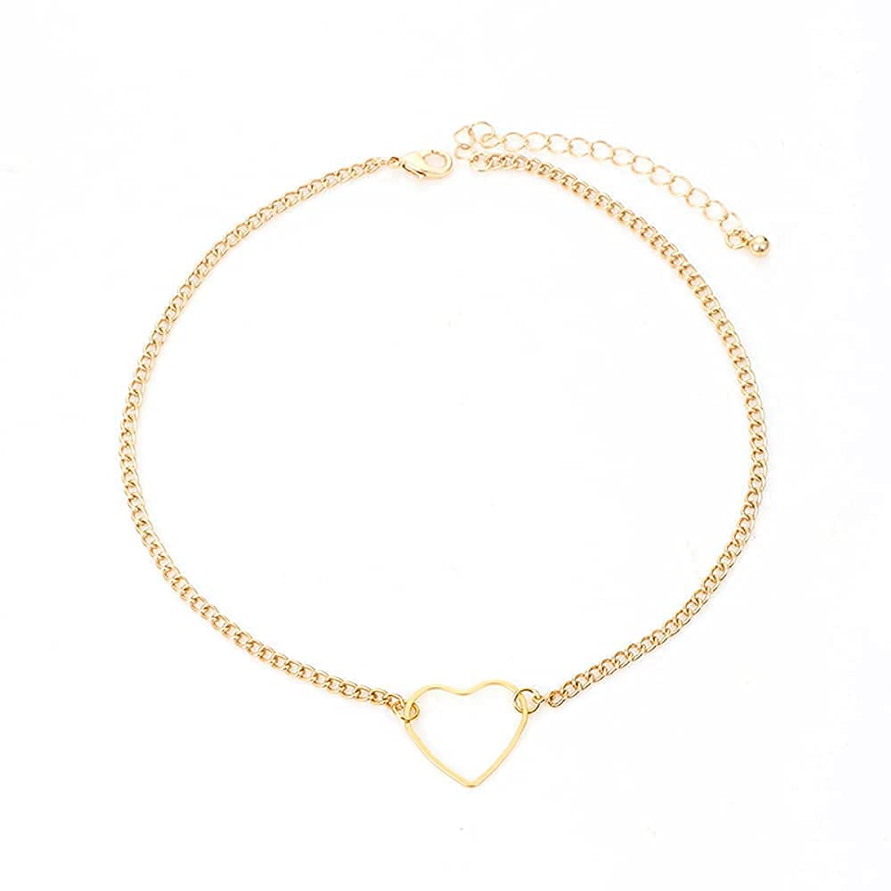 [Australia] - Bohemia Chain Choker Necklace Dainty Necklace for Women Cute Aesthetic Necklaces Sexy Jewelry for Women and Gir (Gold) Gold 