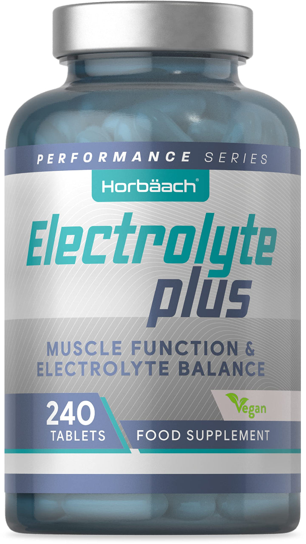 [Australia] - Electrolytes Tablets | 240 Vegan Tablets | High in Calcium, Magnesium, Potassium & More! | Keto Diet Friendly | by Horbaach 