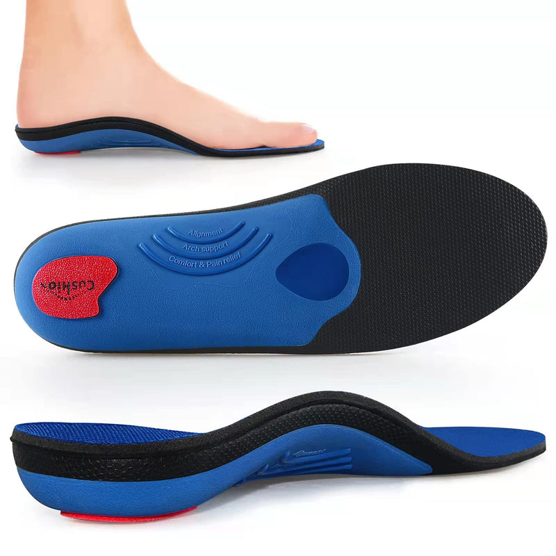 [Australia] - PCSsole Comfort Arch Support Insoles,Foot Supportive Orthotic Shoe Insert with Cushioning for Plantar Fasciitis, Heel Pain, Pronation, Flat Feet, Foot Pain Relief Women(3.5-4)230mm 