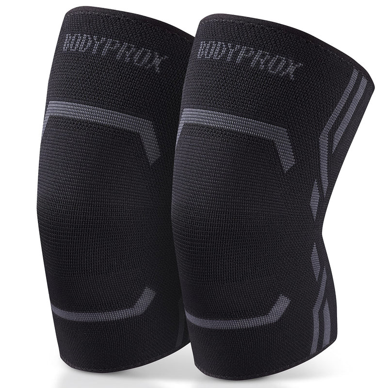 [Australia] - Knee Compression Sleeve 2 Pack for Men and Women, Knee Support Brace for Running and Work out (XL) XL 