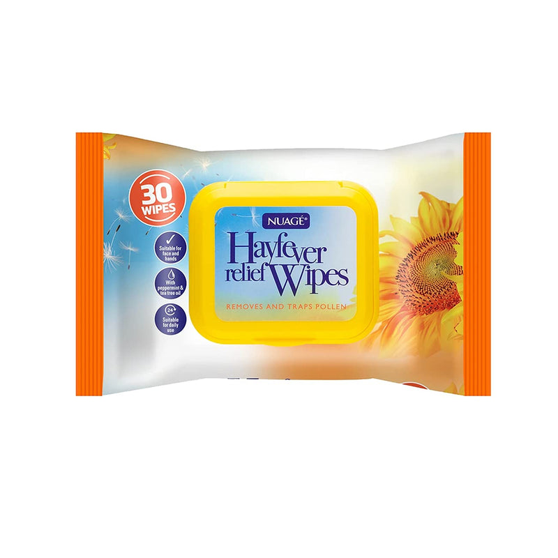 [Australia] - Hay Fever Wipes Natural Remedy Strong Allergy Hay Fever Wipes Remove and Trap Pollen (1 Pack (30 Wipes)) 1 Pack (30 Wipes) 