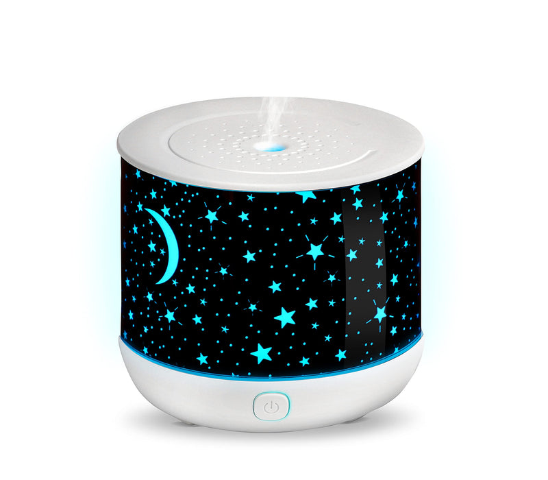 [Australia] - Rio Dream Time Aromatherapy Oil Diffuser, Humidifier, Night Light. 100ml Ultrasonic Cool Mist and 7 Colour Changing Lights 