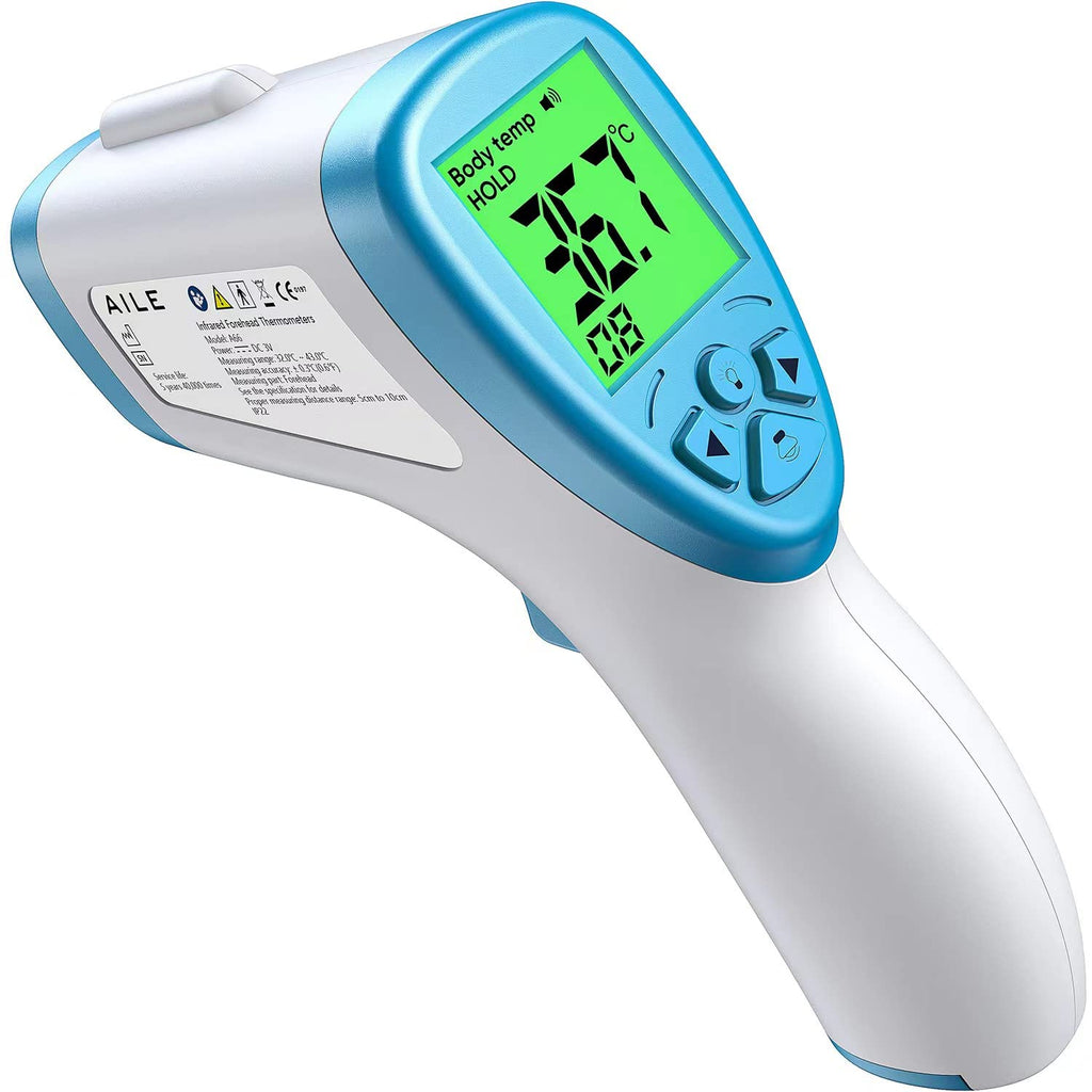 [Australia] - [2022] AILE Digital Thermometer For Adults, Baby Thermometers Adult No Touch Infrared Thermometer For Adults –Digital Thermometers Medical Baby Thermometer Newborn Ear Forehead Thermometer Gun 