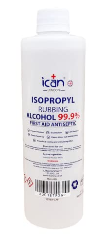 [Australia] - ican london isopropyl rubbing Alcohol 99.9% First aid Antiseptic Disinfectant 500ml 