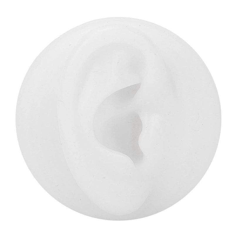 [Australia] - Silicone Acupuncture Ear Model, Silicone Ear Model Ear Acupuncture Practice Model Reusable Simulation Ear Display Model(Right) Right 
