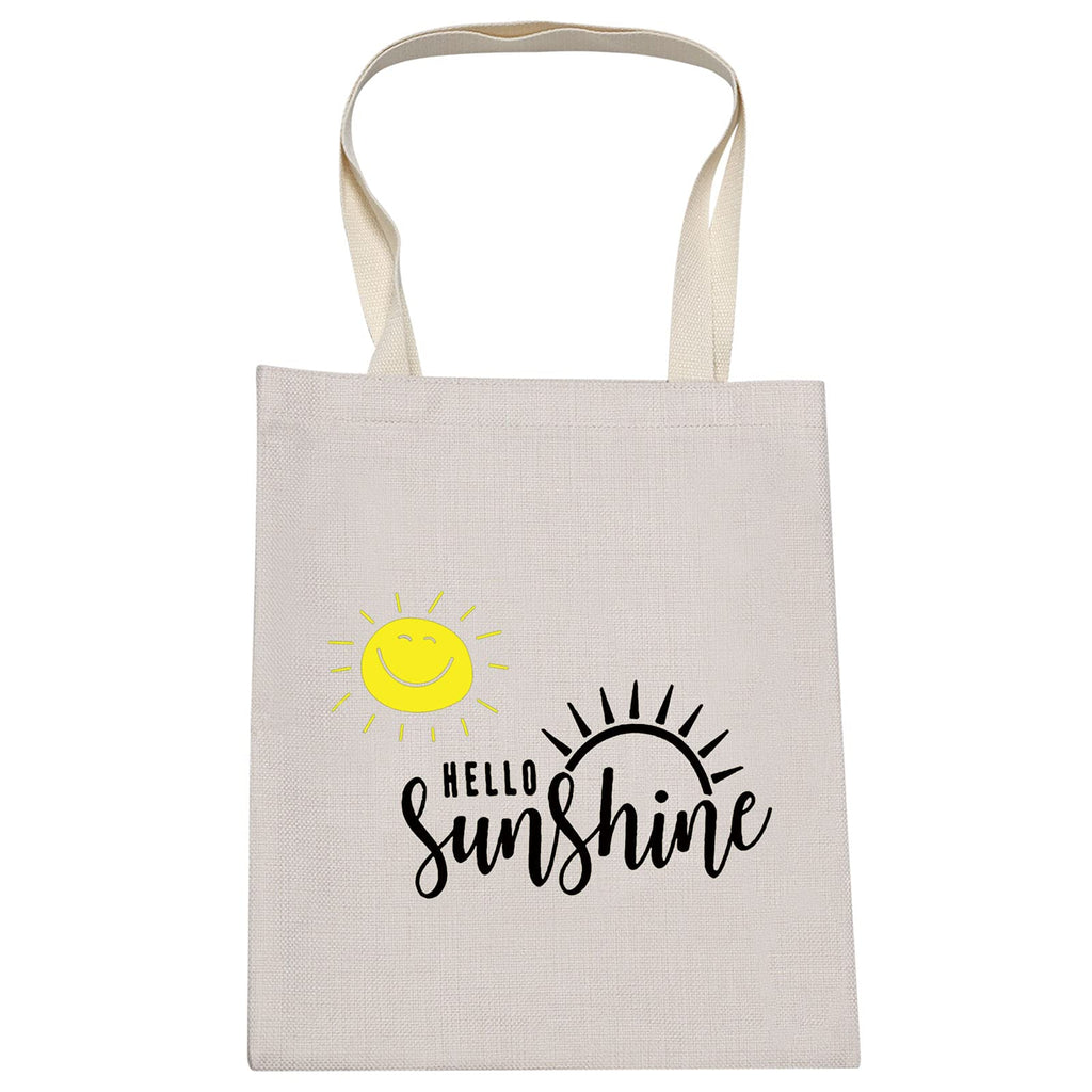 [Australia] - LEVLO Hello Sunshine Cosmetic Make up Bag Summer Sunshine Lover Gift Cute Sunshine Print Graphic Makeup Zipper Pouch Bag For Women Girls, Hello Sunshine Tote, 