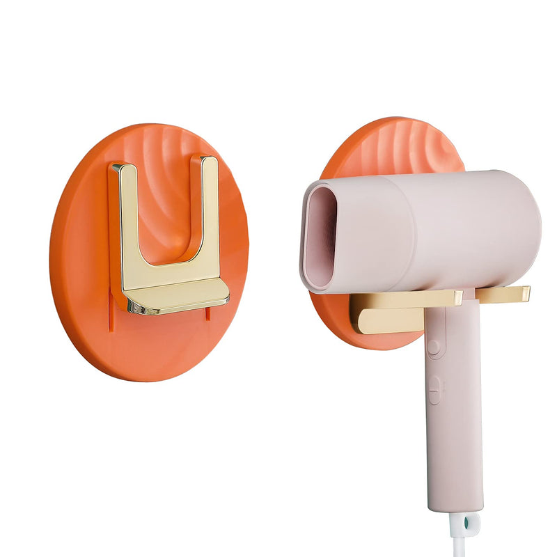 [Australia] - ETRAVEL Hair Dryer Holder Hair Dryer Stand Rack Wall Mount Hairdryer Stand Hairdressing Dryer Hanger Hair Care Tool Organizer Hair Salons 