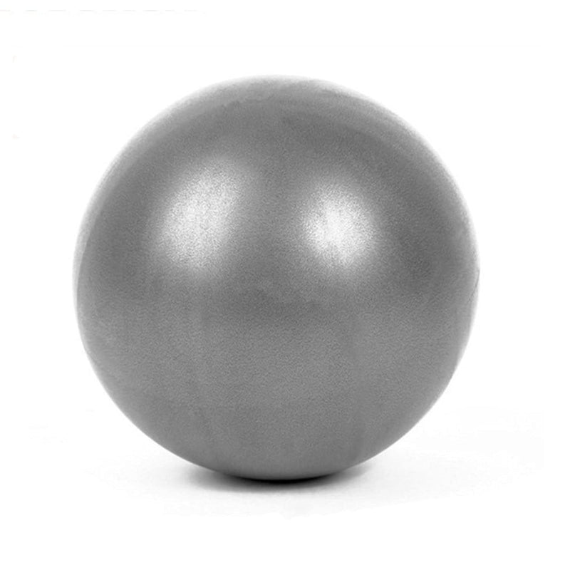 [Australia] - Exercise Ball, Heavy Duty Extra Thick Anti Burst, Yoga Ball, Pilates Ball, Pregnancy Ball, 25 CM, Multi Color Option, Workout and Balance Your Body Grey 