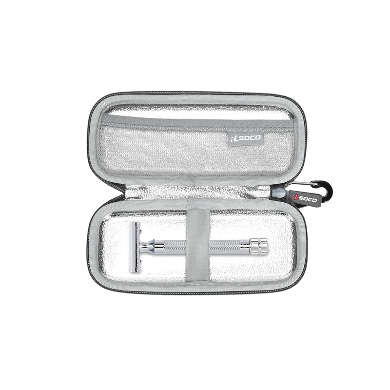 [Australia] - RLSOCO Carrying Case for Merkur Futur & 23C/33C/34C/37C/38C Razor Compatible with MERKUR DOVO Razor 