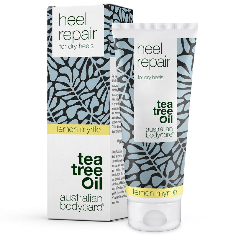 [Australia] - Australian Bodycare Cracked Heel Repair Cream 100ml | Tea Tree Oil + Lemon Myrtle | Hard Skin Remover | 25% Urea Cream | Cracked Heel Balm | Heel Care for Dry & Cracked Feet | Australian Tea Tree Oil 100 ml 
