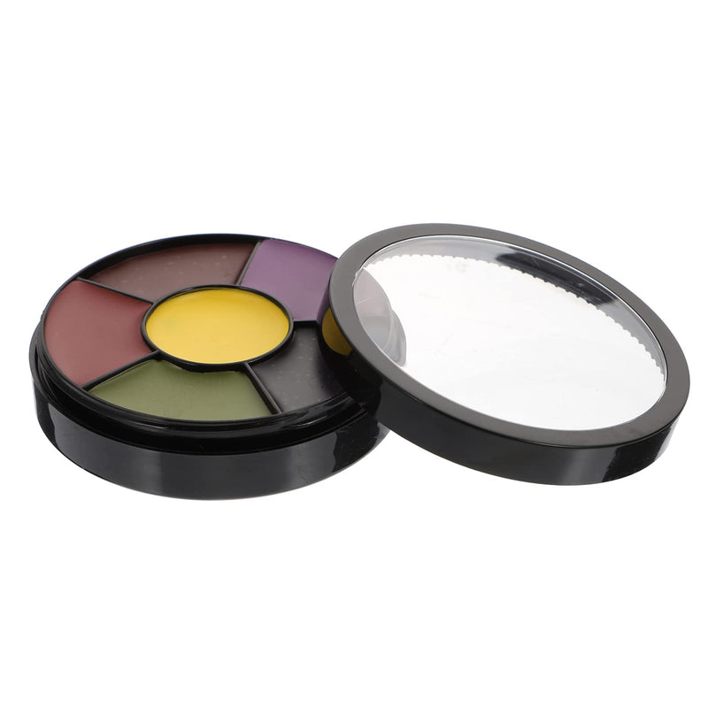 [Australia] - Uonlytech Face Paint Kit, Halloween 6 Color Bruise Wheel Makeup Pigment Face Body Paint Professional Paint Palette Kit for Adults Kids Halloween Party 