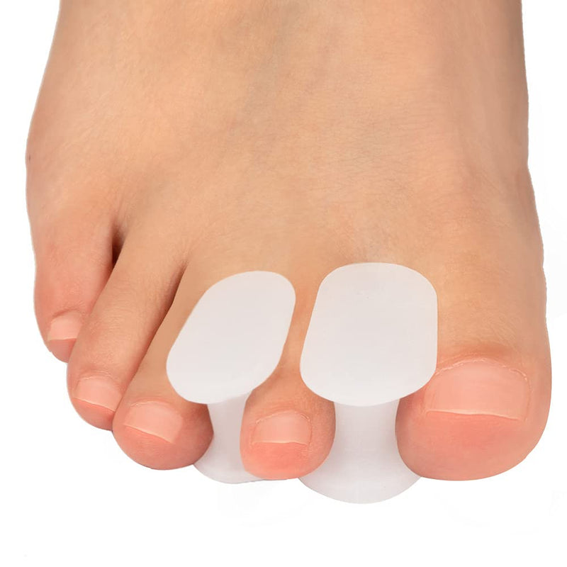 [Australia] - Kimihome 16 Packs Gel Toe Separator，Toe Gasket-Redress Overlapping Toes, Prevent Friction and Release Pressure, Relieve The Pain Caused by Bunions, White. 