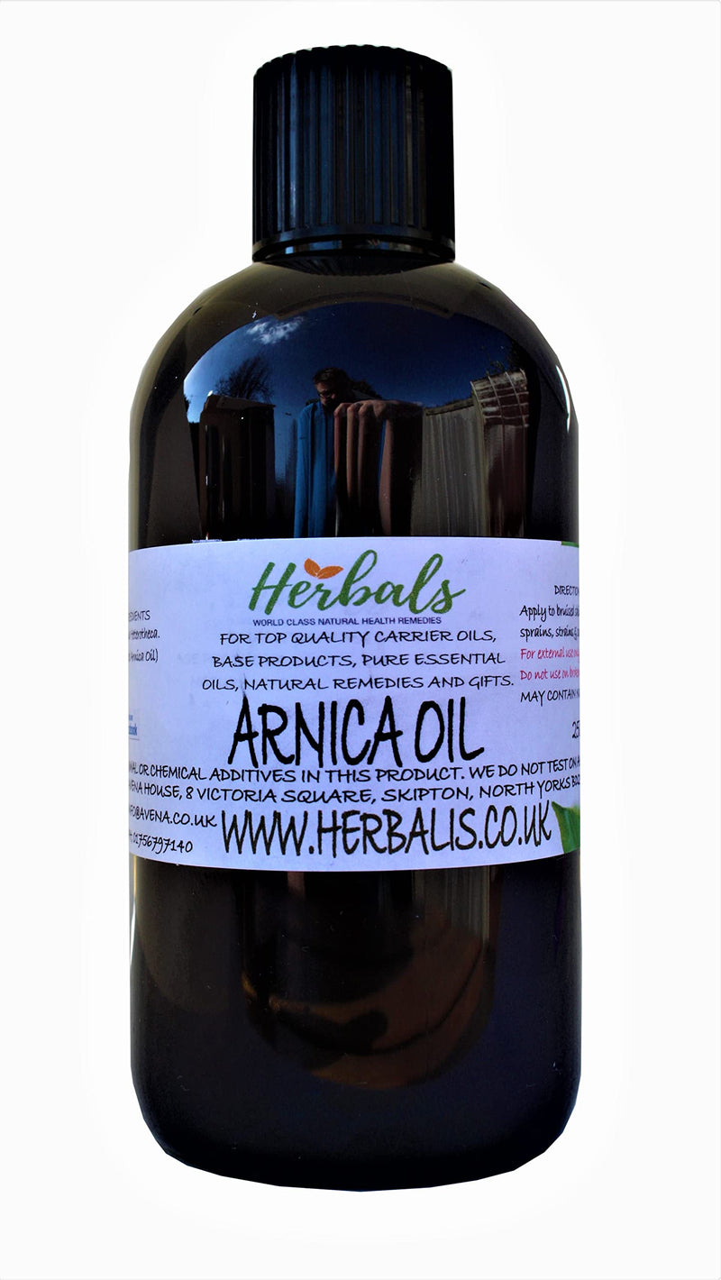 [Australia] - Arnica Bruise Cream Arnica Oil for Bruising Arnica Massage Oil Arnica Massage Balm Made in Yorkshire (250ml Oil) 250ml Oil 