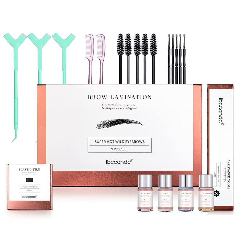 [Australia] - SHEEYOON Eyebrow Lamination Kit, Professional Brow Lift Kit, DIY 3D Eyebrow Perm for Natural Trendy Shaping Brow, Long Lasting 8 weeks 