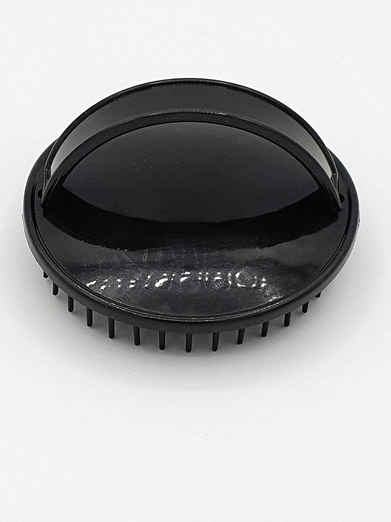 [Australia] - Big Beard Black Scalp Massage Be-Bop Hair Brush Gentle Shampoo for Salons Barbers & Home Use (Black) 