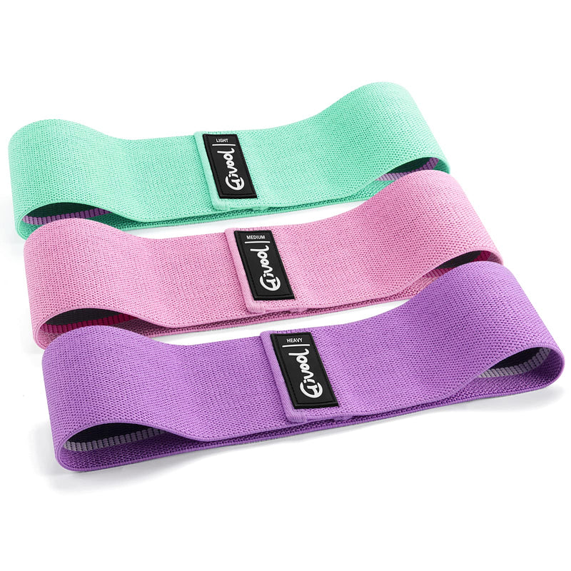 [Australia] - Hivool Resistance Bands, Non-Slip Anti-Rolling Bands with Different Resistance Strengths, Suitable for Strength Training, Muscle Building, Weight Loss, Stretching, and Use at Home or Gym 