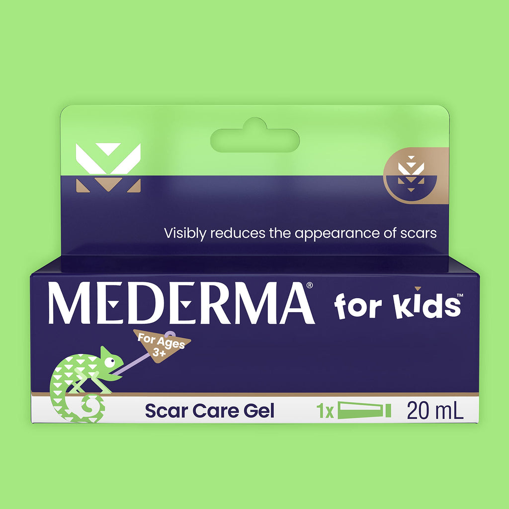 [Australia] - Mederma for Kids – Scar Care Cream – Clinically Shown to Improve the Appearance of Scars – Goes on Purple, Rubs in Clear – Kid-Friendly Scent - 20 ml (Pack of 1) 