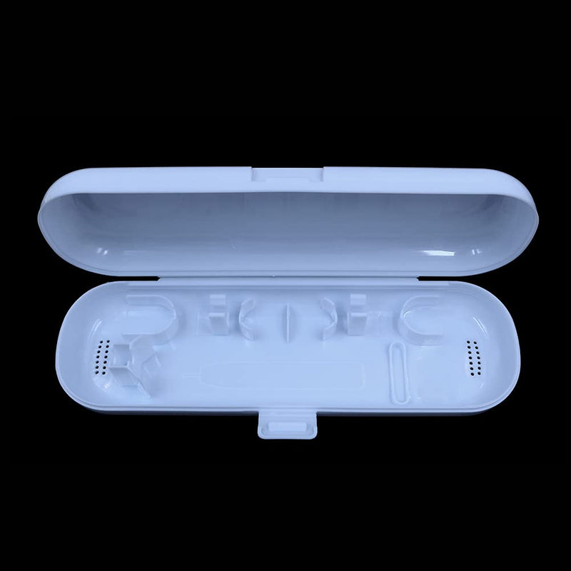 [Australia] - Hsthe Sea Universal Electric Toothbrushes Box Travel Case Oral Care Box Set for HX9322,D12013W and Other Electric Toothbrushes (White) 