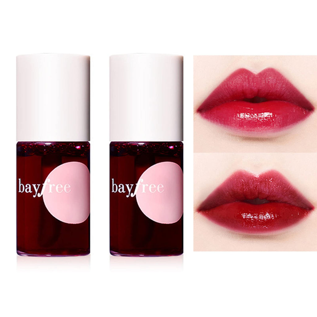 [Australia] - Lip Stain Tint Set,Mini Liquid Lipstick,Sheer Multi Stick Hydrating Formula Moisturizing Cheeks and Eyes, All Day Wear, Easy Application, Shimmery, Blends Perfectly onto Skin 7ml/0.25oz (#03#04) 