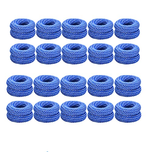[Australia] - Finger Bandage Finger Bobs Cots 15x600mm Finger Tubular Bandage Finger Buddies Dressings for All Types of Finger Injury(Blue 20pcs) 