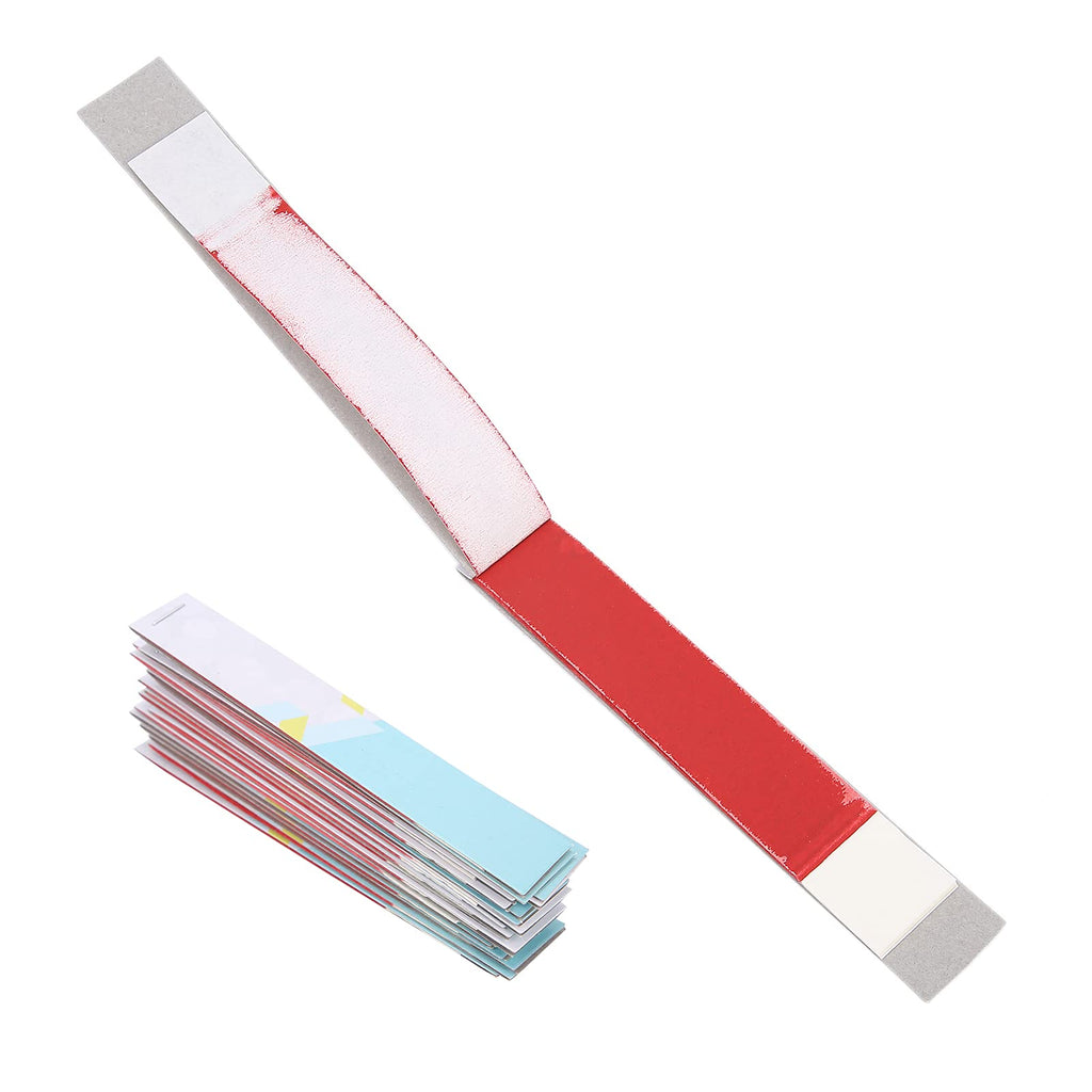 [Australia] - Dental Articulating Paper, Strips Bite Articulating Paper, Dental Bite Articulating Paper Strips Dental Oral Teeth Care Dentist Supplies Accessory (red) Red 