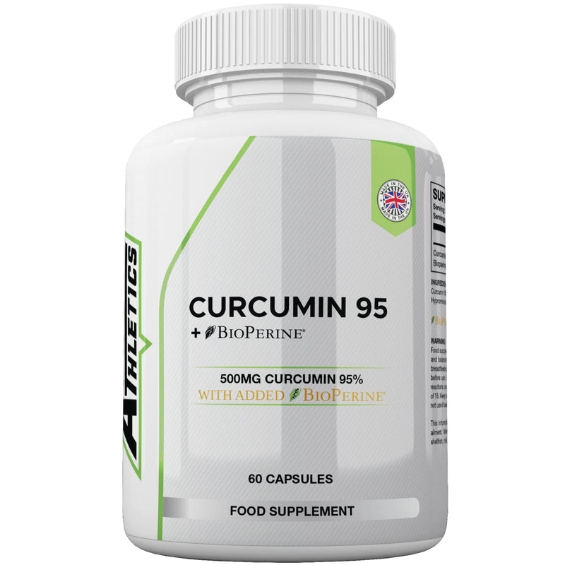 [Australia] - Curcumin 95 + Bioperine® 60 Turmeric Curcumin Capsules High Strength with Black Pepper - Curcumin 95% & Black Pepper - Turmeric Curcumin UK Made 