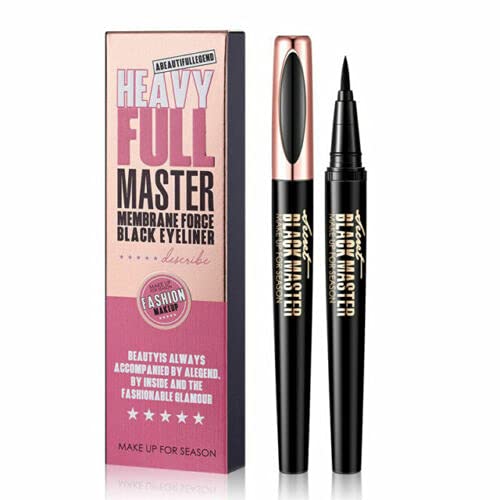 [Australia] - Macfee Eyeliner Black or Brown Waterproof Long Lasting Quick Drey Eyeliner Eye Makeup Cosmetic (Brown) 