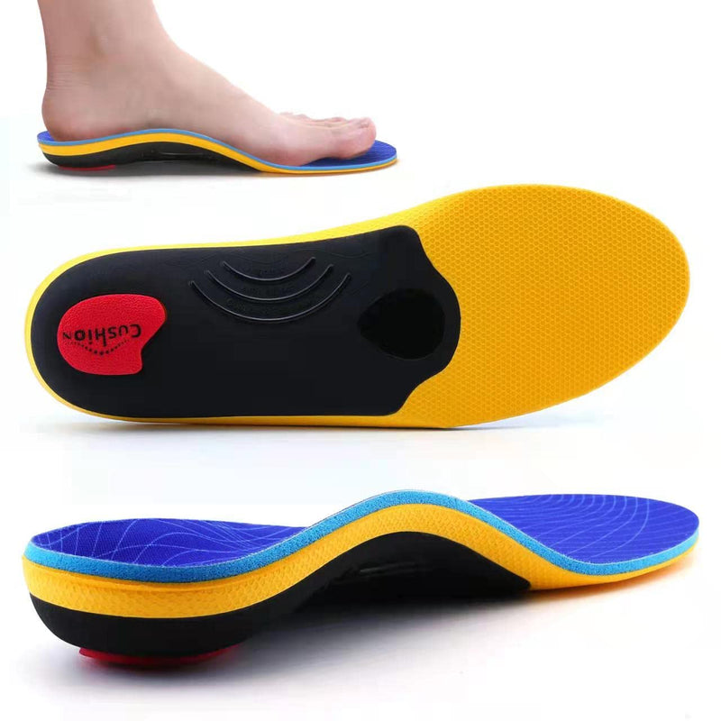 [Australia] - Valsole Orthotic Insole High Arch Foot Support Soft Medical Functional Insoles, Insert for Severe Flat Feet,Plantar Fasciitis,Feet Pain, Foot Valgus for Men and Women 