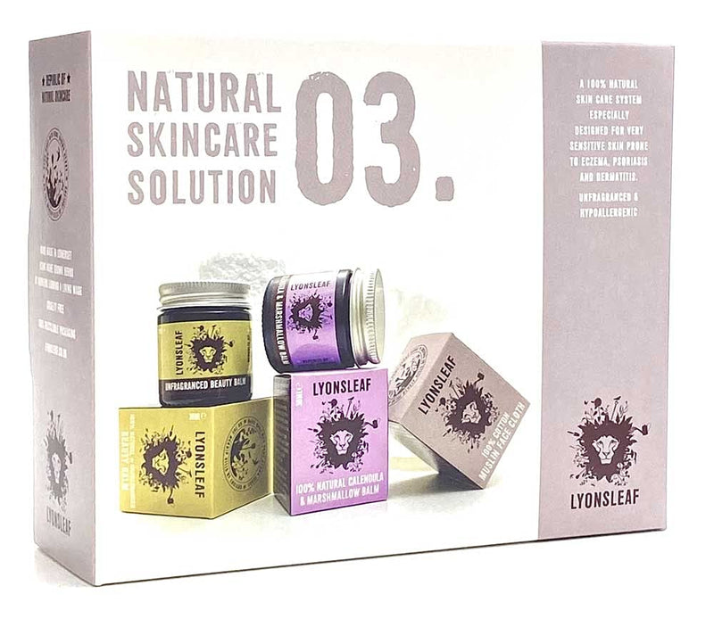 [Australia] - Natural Skincare Solution - for Dry Skin, and Skin Prone to Eczema, Psoriasis and Dermatitis (03 - Unfragranced Products for Very Sensitive Skin) 