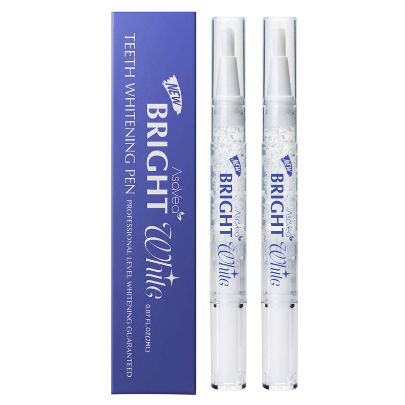 [Australia] - AsaVea Teeth Whitening Pen, More Than 20 Uses, Effective, Painless, No Sensitivity, Travel Friendly, Easy to Use, Beautiful White Smile, Natural Mint Flavor 