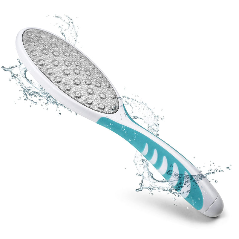 [Australia] - FVION Foot File Dead Hard Skin Remover – Pedicure Rasp Cracked Heels, Double Side Professional Callus Removal for Feet, Stainless Steel Foot Scraper for Feet Care 