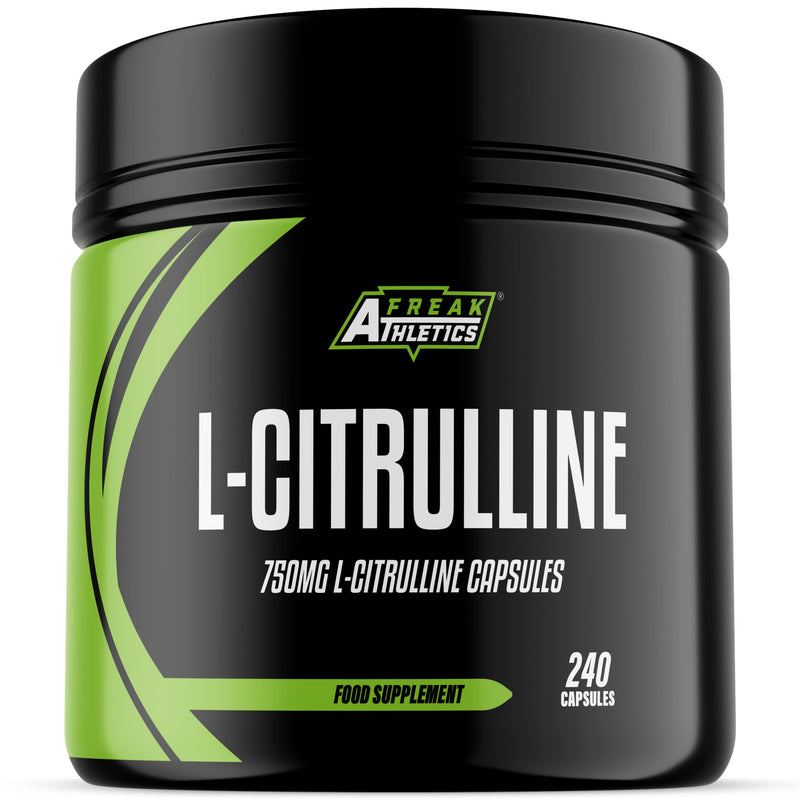 [Australia] - L-Citrulline 240 Capsules - 750mg Capsules / 1500mg Per Serving - High Strength Amino Acid for Muscle Performance & Recovery 