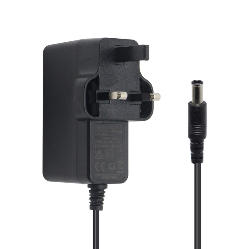[Australia] - xiixtoo 27V 0.5A Vacuum Cleaner Battery Charger Plug And Power Lead K13S270050B for Getch CH01 AFT001 AR01 AR02 DM001 K9 Multi MK2 AirRam Cordless Vacuum, UK Plug 