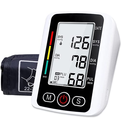 [Australia] - AolsteCell Blood Pressure Monitor, Upper Arm Blood Pressure Machine BP Monitor with Large Cuff for Home Use 