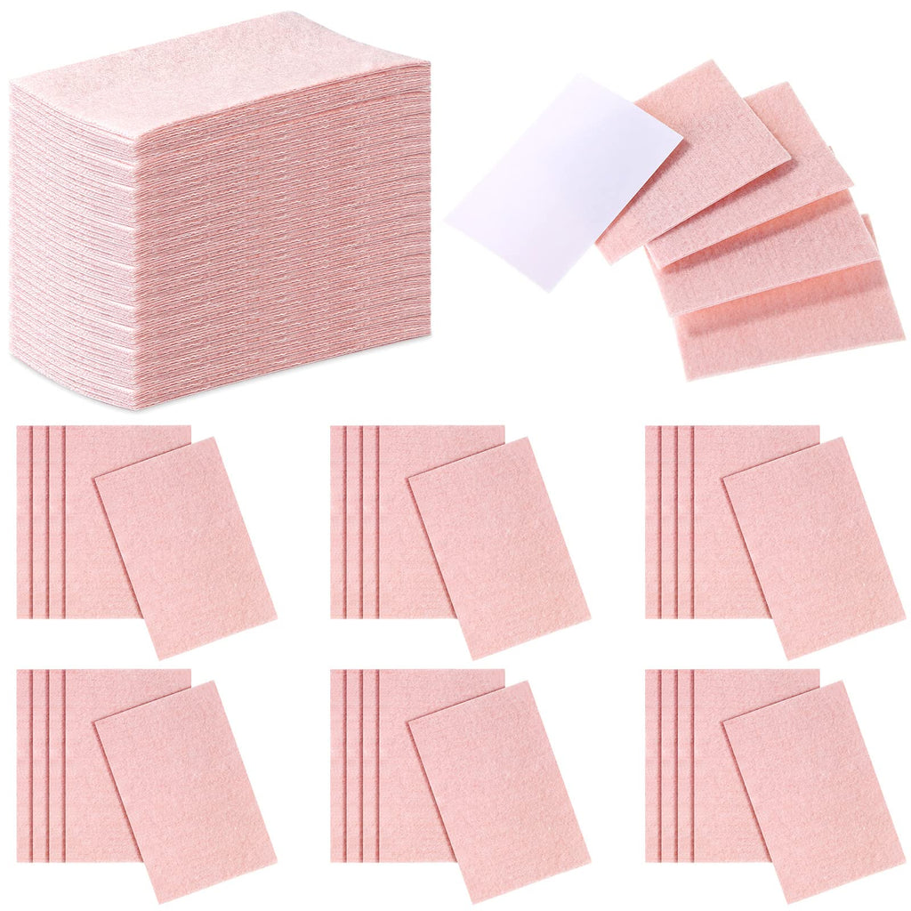 [Australia] - 35 Pieces Moleskin Tape Flannel Adhesive Pads Moleskin for Foot Moleskin Blister Pads Heel Cushion Blister Prevention Pads for New Shoes Protection, Friction Pain, Heels Stickers, Nude Color 