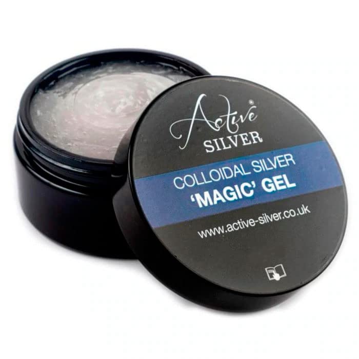 [Australia] - Active Silver Colloidal Silver Magic Gel 30ml, Multipurpose Aloe Vera Gel with Colloidal Silver at 25ppm, Use in The Home Or As Part of Your Travel Kit 