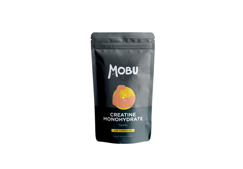 [Australia] - Creatine Monohydrate Capsules 750mg (3000mg Per Serving) - 120 Capsules - Boost Muscle Mass, Bulk & Strength - Supports Increased Energy & Performance - Pre Workout Supplement for Men & Women | MOBU 