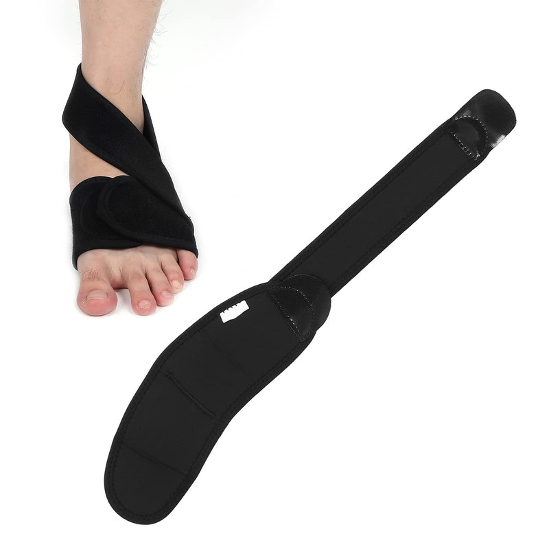 [Australia] - Brrnoo Foot lifter orthosis, Varus Valgus soft foot lifter support, adjustable foot rest for day and night, men and women(Linker) Linker 