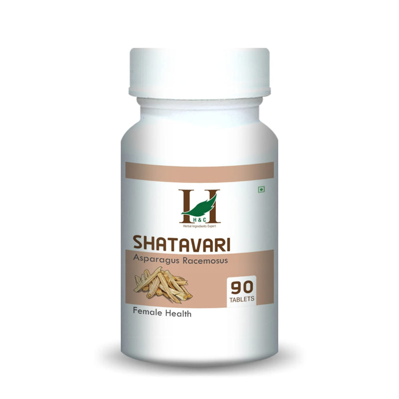 [Australia] - H&C Shatavari Tablets (Asparagus Racemosus) - 350mg, 90 Counts | Women Health Supplement 350mg Tablets 