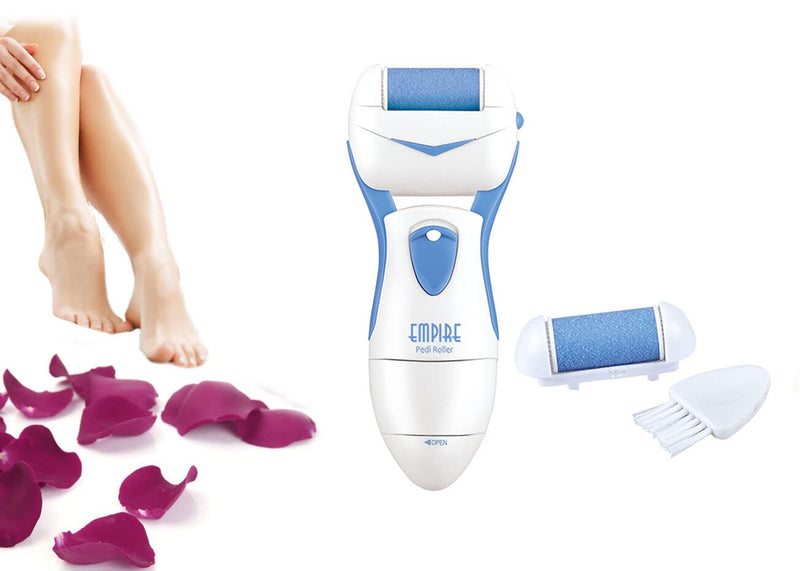 [Australia] - Skin Tag Removal, Electronic Pedi Roller, Foot Care Tool for Heal Grip and Cracked Feet, Waterproof Wet & Dry Use, Skin Care Tool Having 2 Heads 