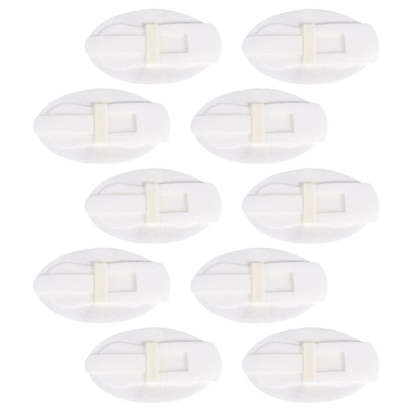 [Australia] - Healifty Catheter Stabilization Device Legband Holder Sticker Urinary Tube Holder Universal Fixing Bands Catheter Tube Holder White 10Pcs 