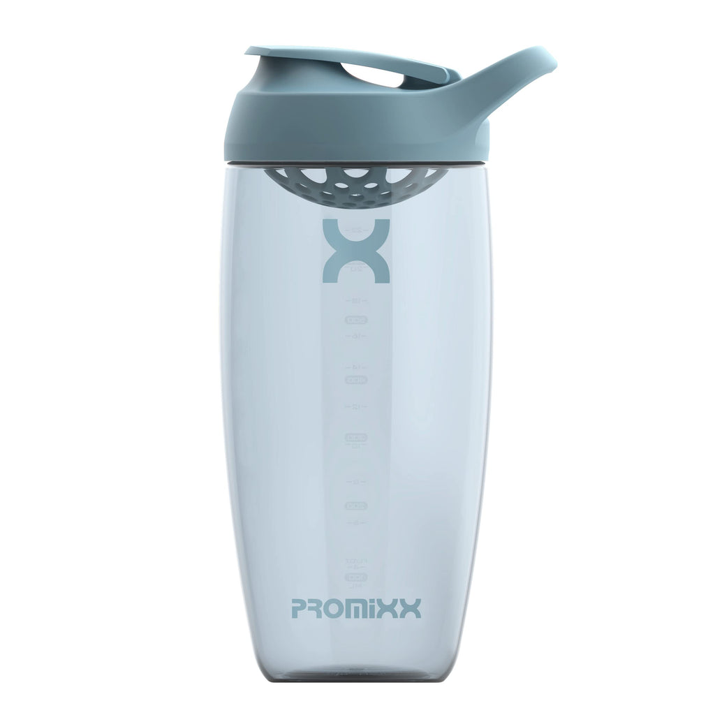 [Australia] - PROMiXX Shaker Bottle - Premium Protein Shaker Bottle for Supplement Shakes - (700ml - Easy Clean, Durable Cup) 700ml Ocean Calm Blue 