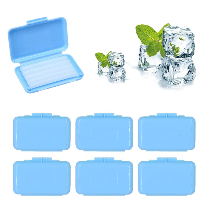 [Australia] - MIBICIRI 6 Boxes Dental Wax for Braces, Dental Cement Orthodontic Care Kits for Braces Protection Pain Relief (Mint Scent) Mint Scent 