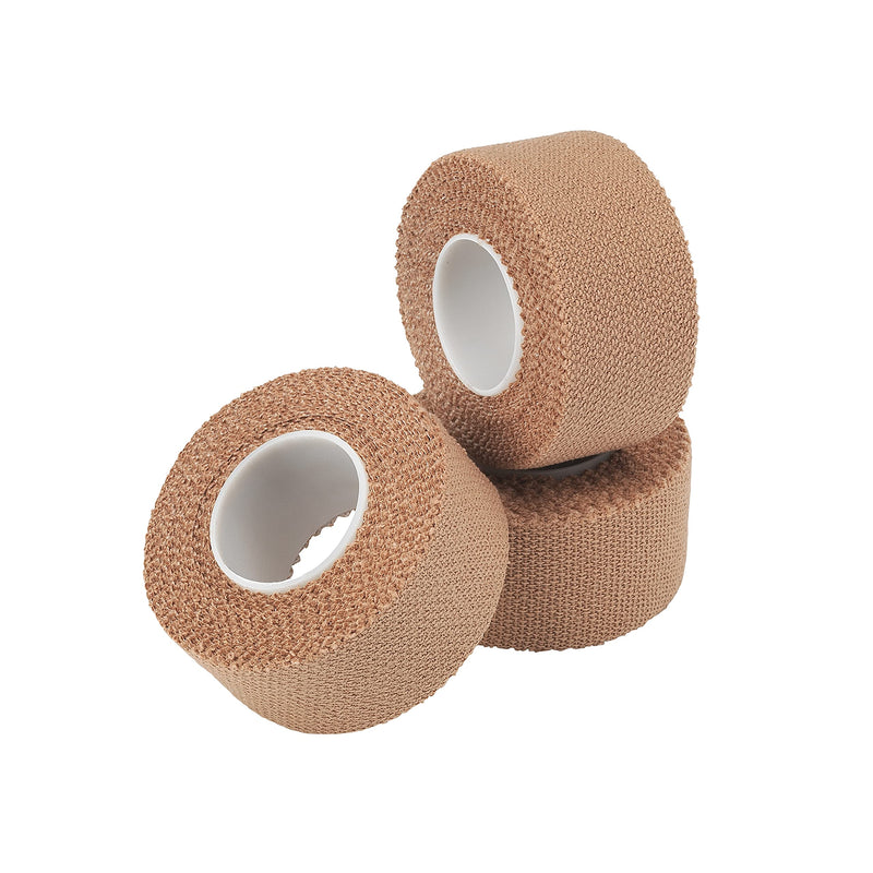 [Australia] - HypaBand Tan EAB First Aid Tape Tearable Strapping First Aid Tape, Small (2.5 cm x 4.5 m) - Pack of 3 Rolls 