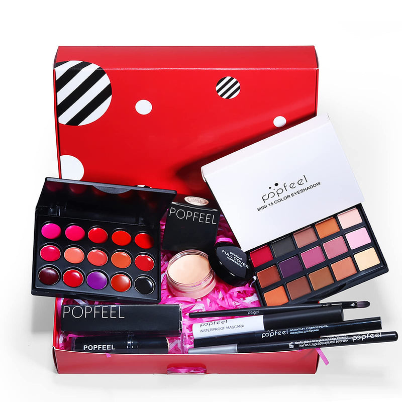 [Australia] - Professional makeup kit, Make up set teenagers girls, Cosmetic 9 to 12 with Lip gloss, eye shadow, mascara, eyeliner, etc. for Teenage & Adults(8pcs) 8 PCS 