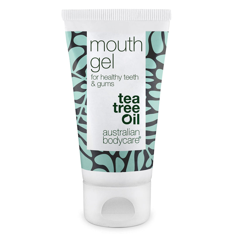 [Australia] - Mouth Gel for Healthy Teeth, Gums and Tongue - 50ml | Oral Gel with Natural Tea Tree Oil Against Bacteria | Irritated and Tender Gums Relief | 100% Vegan 50 ml (Pack of 1) 