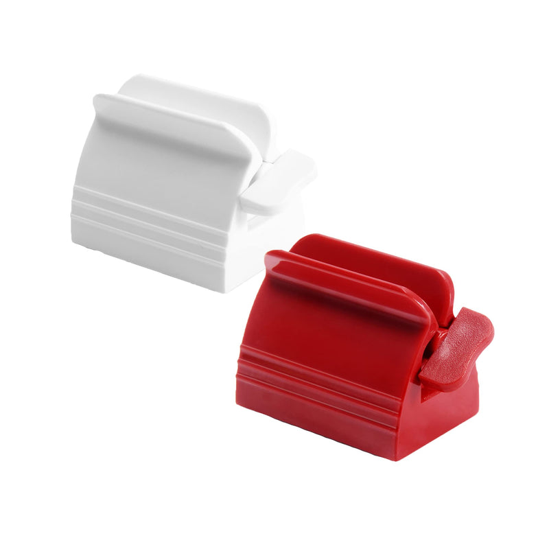 [Australia] - NC 2pcs Rolling Tube Toothpaste Squeezer Frosted Handles, Saves Toothpaste Creams, Eco-Friendly Manual Toothpaste Squeezer, Bathroom Accessories 