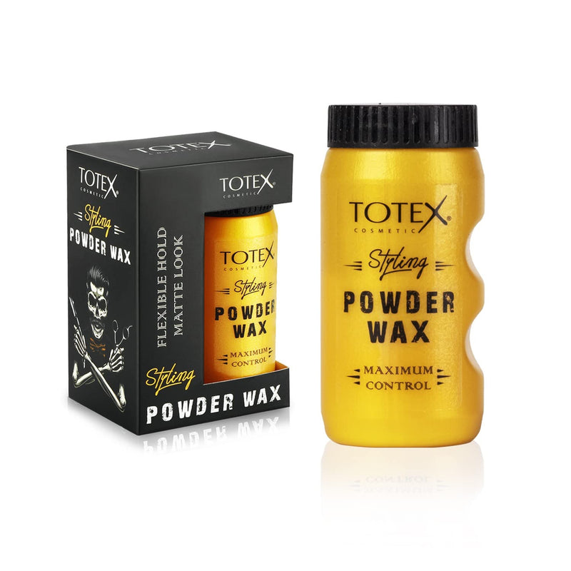 [Australia] - Totex Hair Styling Texturizing Powder Wax - Volumizing Thickening Dust Powder Flexible Hold Matte Look Maximum Control for Men & Woman 20 gr (Pack Of 1) 