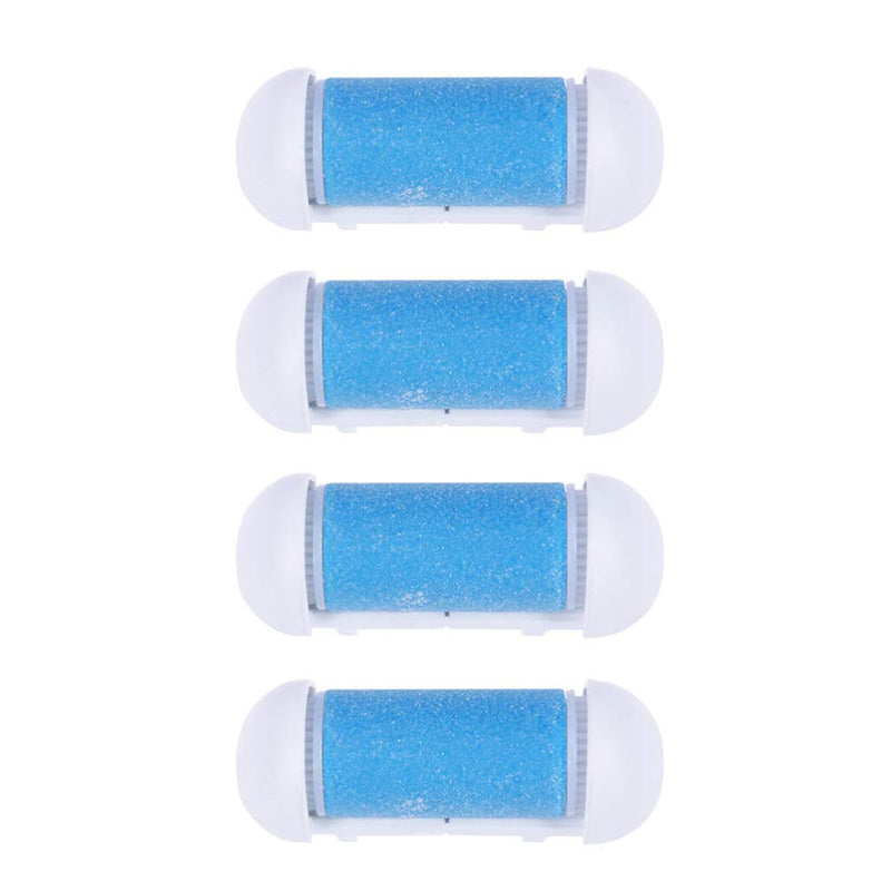 [Australia] - Minkissy 6pcs Coarse Replacement Roller Refill Heads Electronic Foot File Pedicure Device Grinding Heads Callus Remover Tool Head Pink Blue 